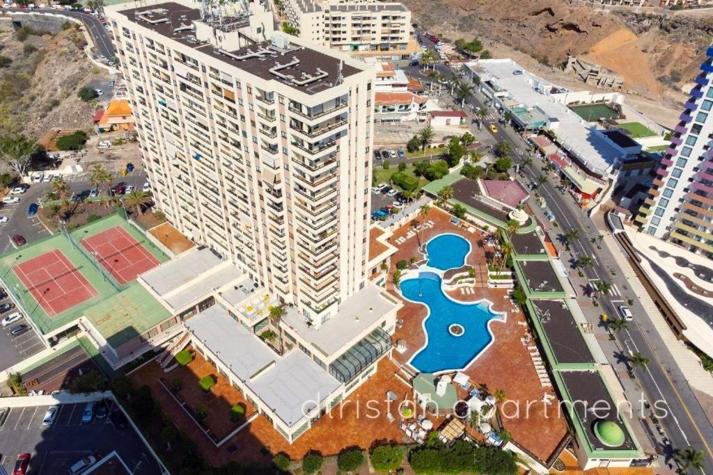 Skyline View Apartment - Free Private Parking Including & Guest Bonus Costa Adeje  Kültér fotó