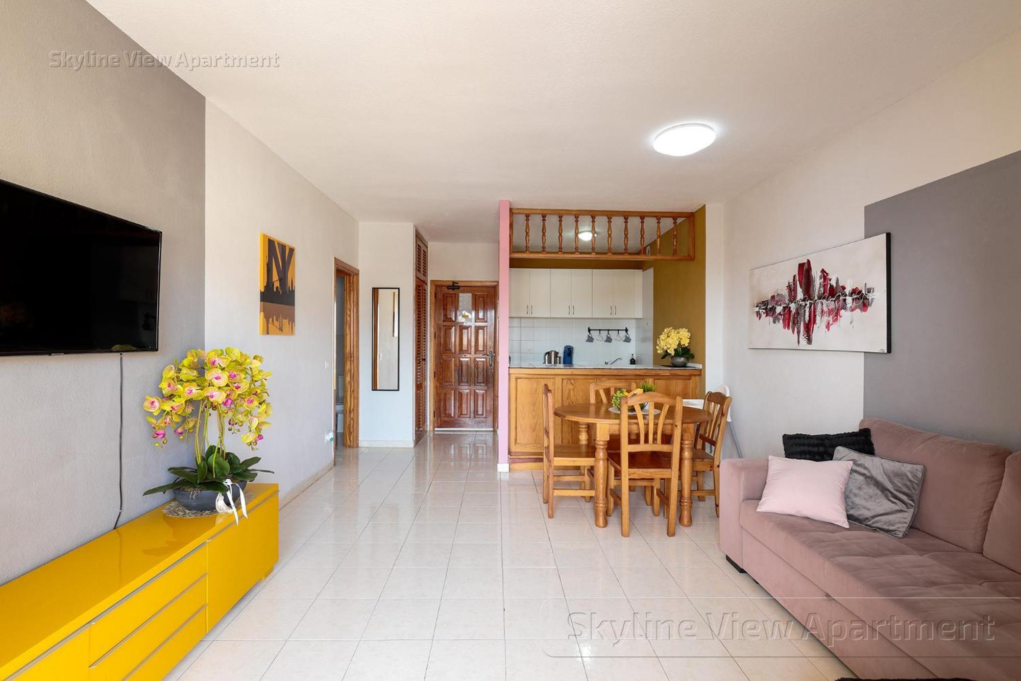 Skyline View Apartment - Free Private Parking Including & Guest Bonus Costa Adeje  Kültér fotó