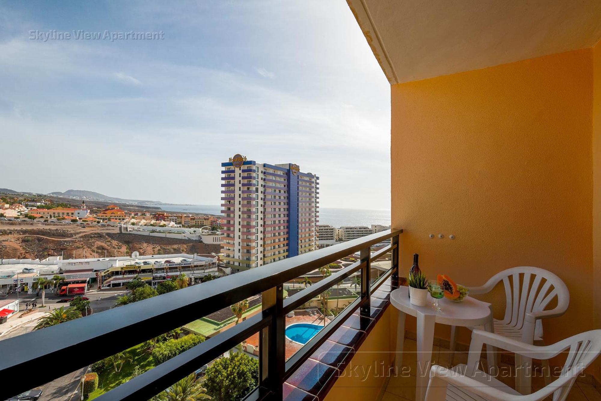 Skyline View Apartment - Free Private Parking Including & Guest Bonus Costa Adeje  Kültér fotó
