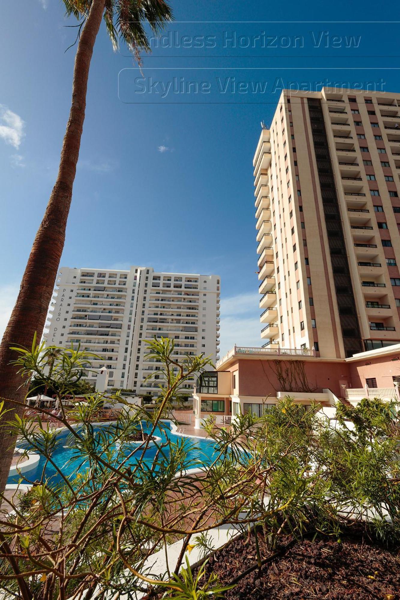 Skyline View Apartment - Free Private Parking Including & Guest Bonus Costa Adeje  Kültér fotó