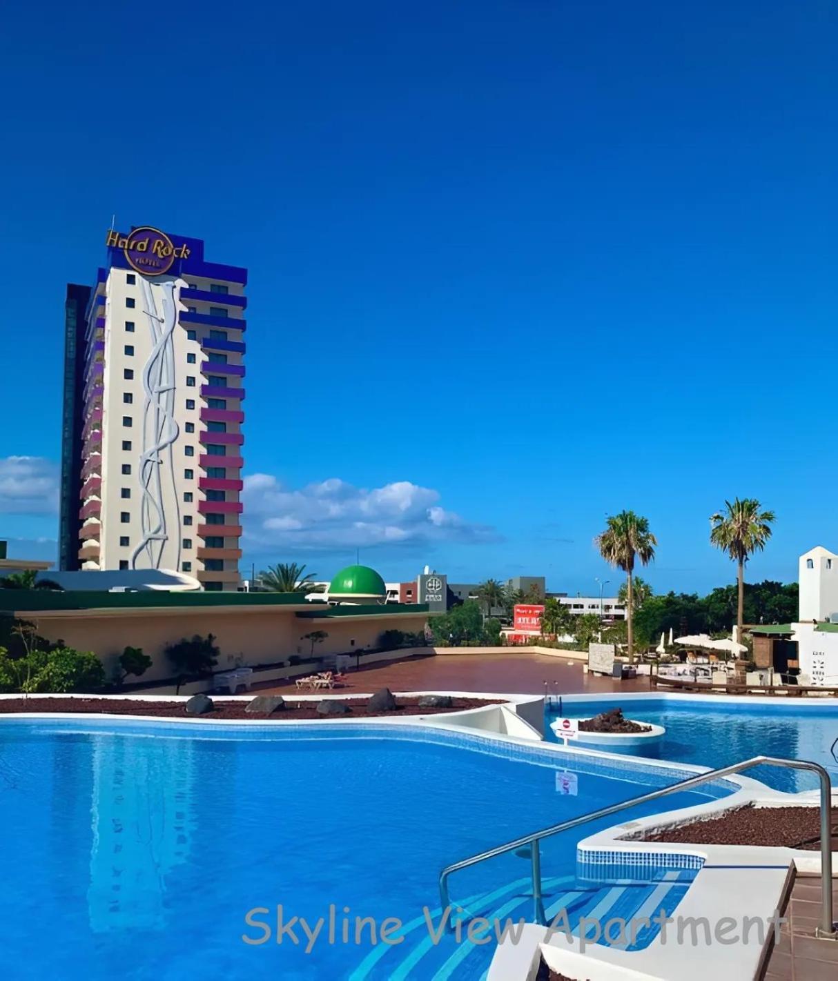 Skyline View Apartment - Free Private Parking Including & Guest Bonus Costa Adeje  Kültér fotó