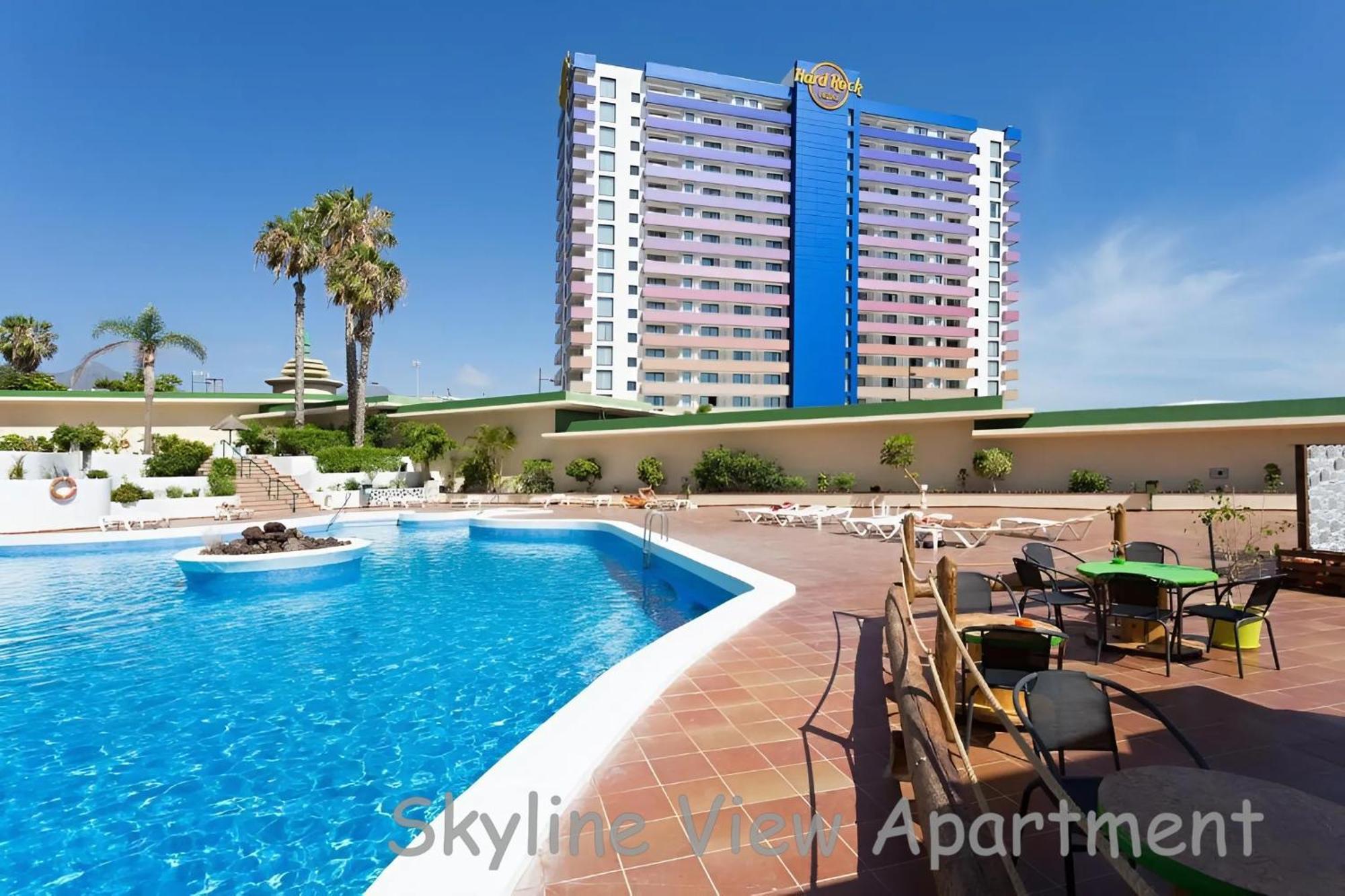 Skyline View Apartment - Free Private Parking Including & Guest Bonus Costa Adeje  Kültér fotó