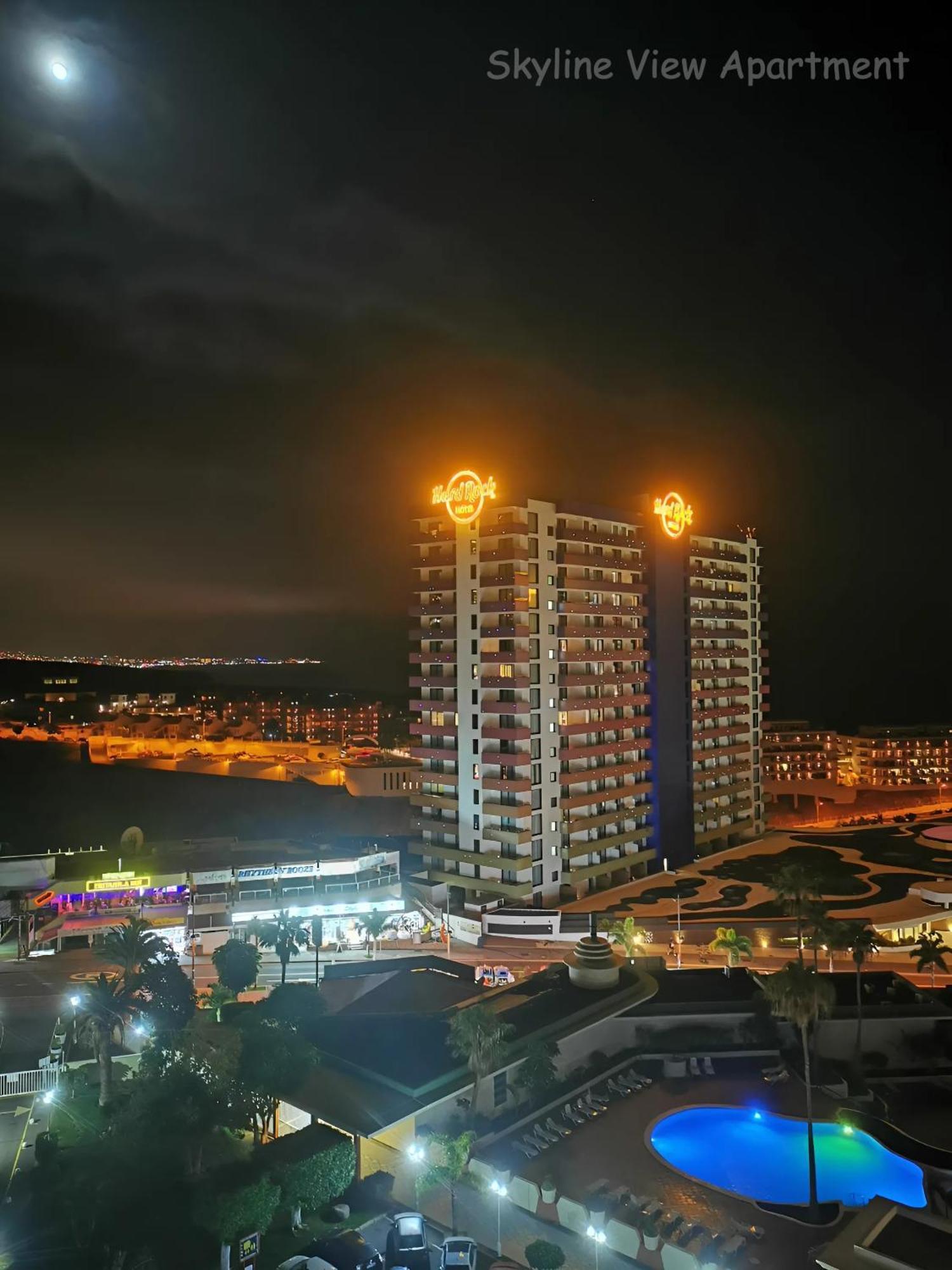 Skyline View Apartment - Free Private Parking Including & Guest Bonus Costa Adeje  Kültér fotó