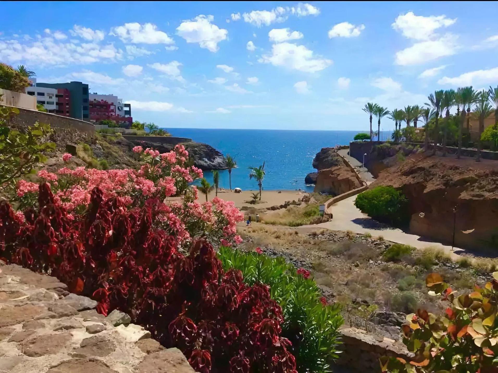 Skyline View Apartment - Free Private Parking Including & Guest Bonus Costa Adeje  Kültér fotó
