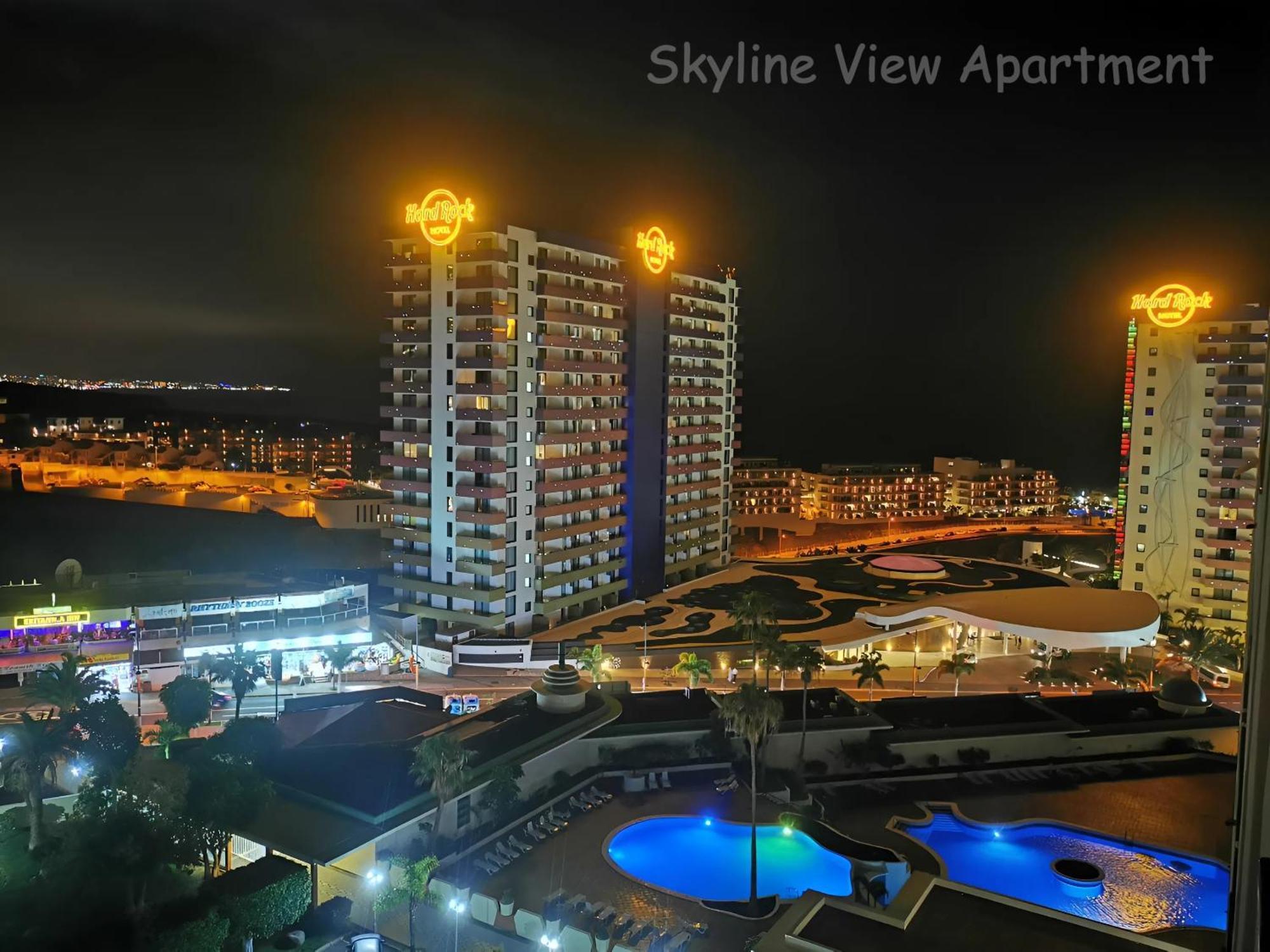 Skyline View Apartment - Free Private Parking Including & Guest Bonus Costa Adeje  Kültér fotó